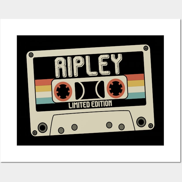 Ripley - Limited Edition - Vintage Style Wall Art by Debbie Art